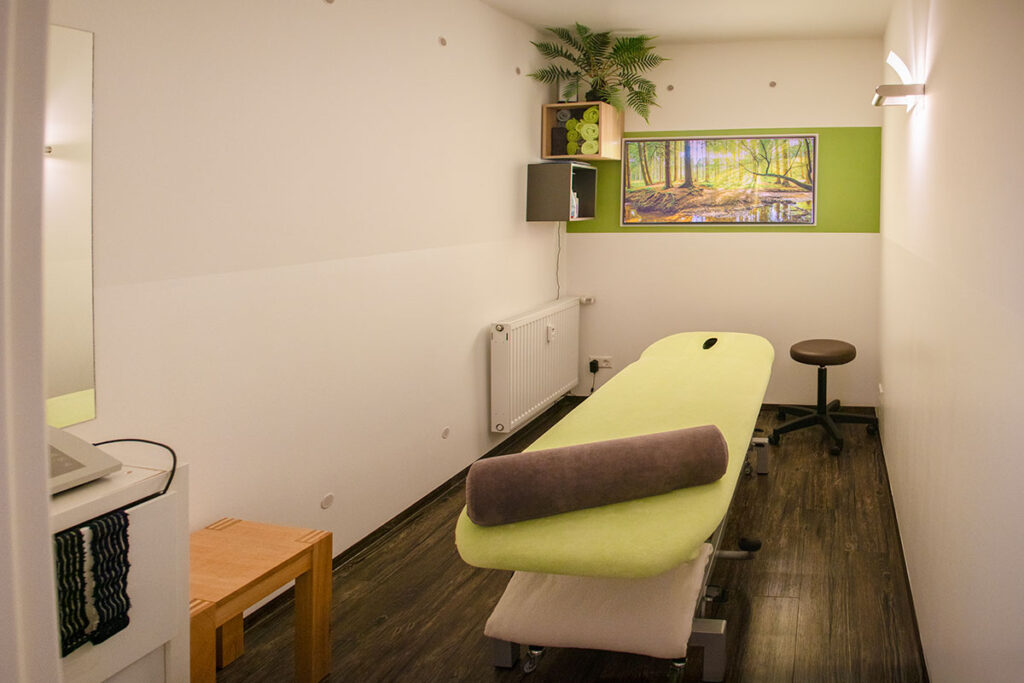 Behandlungsraum Invivo Physiotherapie