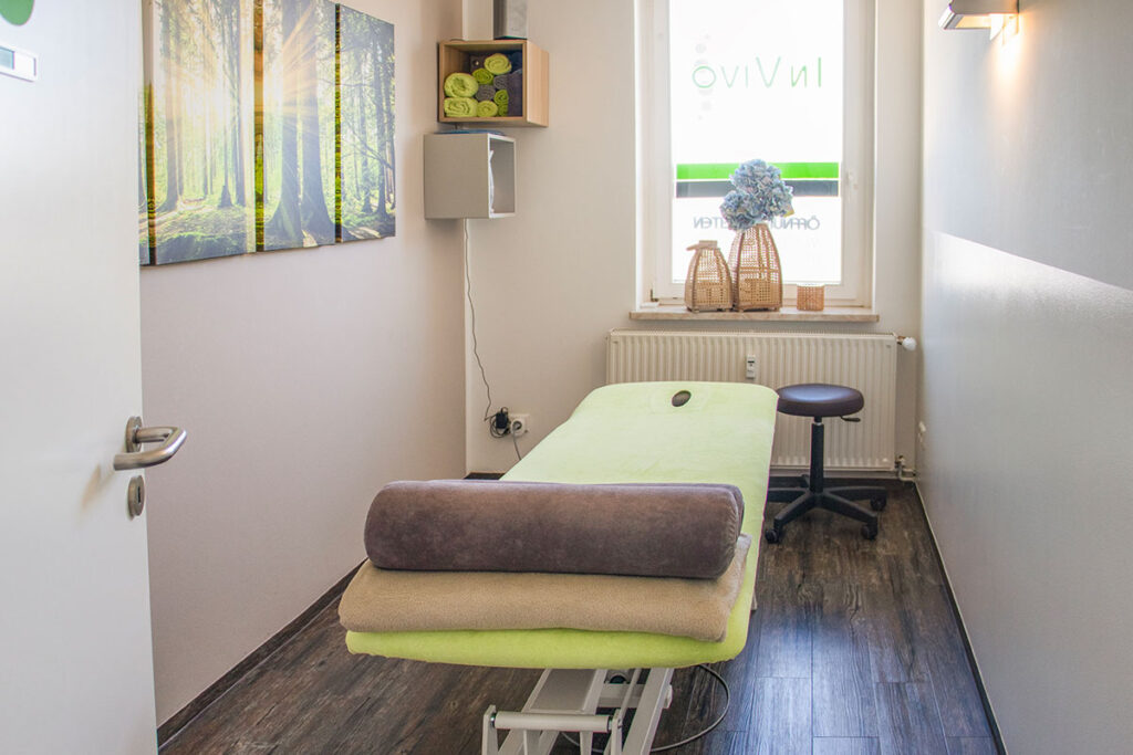 Behandlungsraum Invivo Physiotherapie