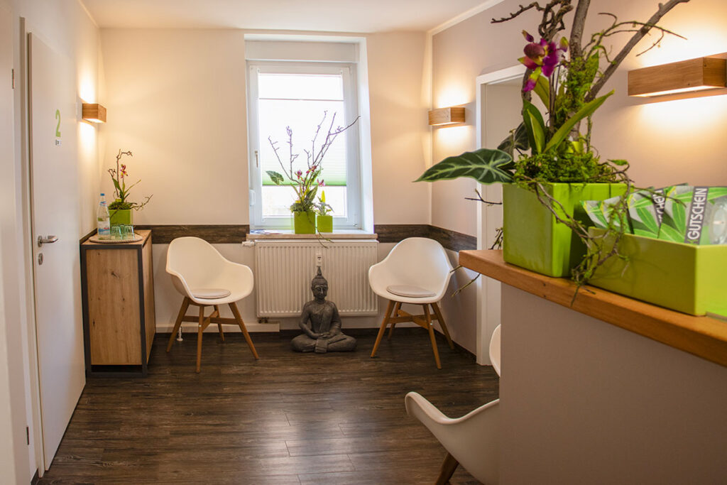 Wartebereich Invivo Physiotherapie